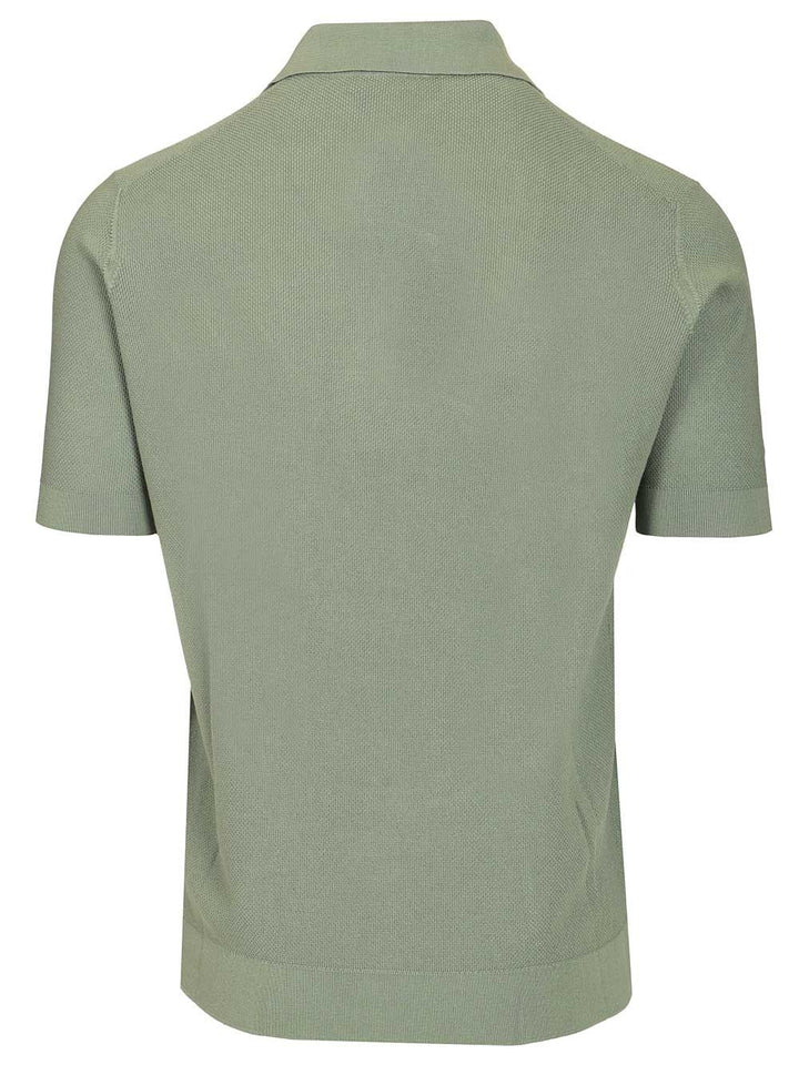 Filippo De Laurentiis Pique Polo shirt - Verde | 04afe96c6845b61096e1dce40bea1695fc8dd42a