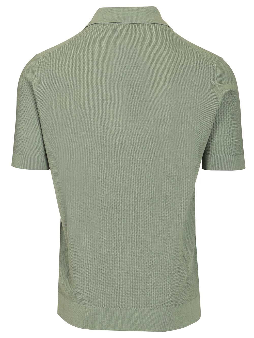 Filippo De Laurentiis Pique Polo shirt - Verde | 04afe96c6845b61096e1dce40bea1695fc8dd42a