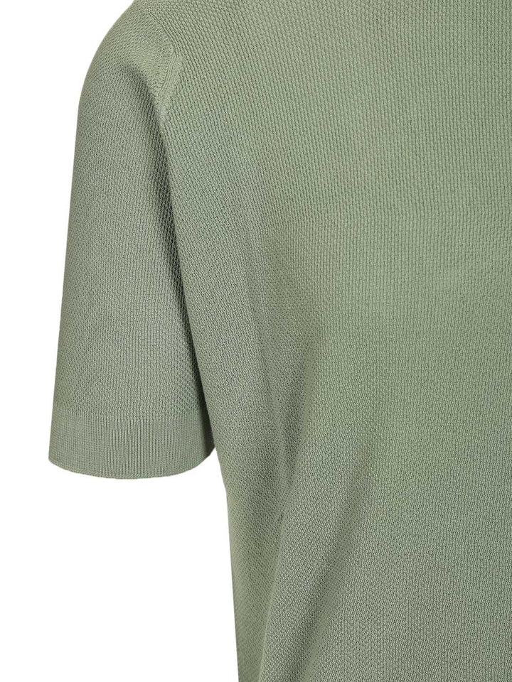 Filippo De Laurentiis Pique Polo shirt - Verde | 503a0b808d0f4336b26d4747616738c9dbfc0a63