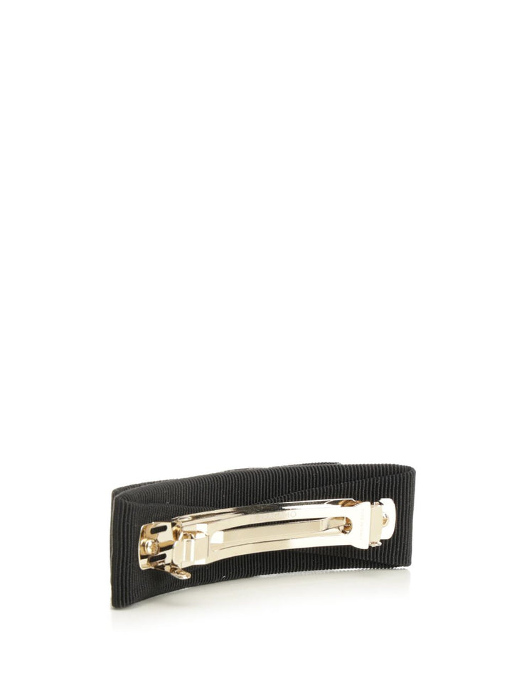 Ferragamo Vara Bow Clip Accessori per capelli - Nero | 7973939a4f20a178f73211df630be395fcdc6373