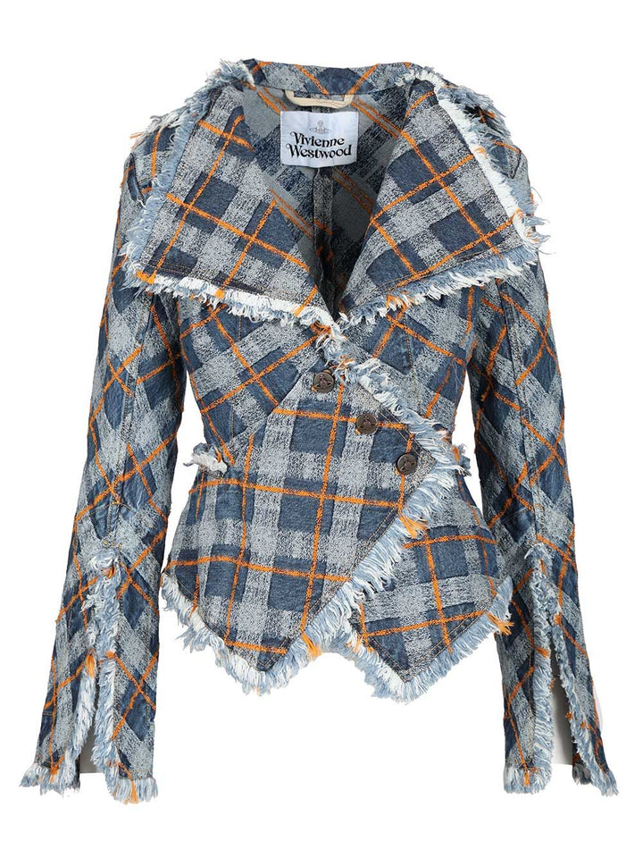 Vivienne Westwood Worth More Jacket Giacche - Blu | 54a43c85c6f0abef7a2b4a245617dc1148f77215
