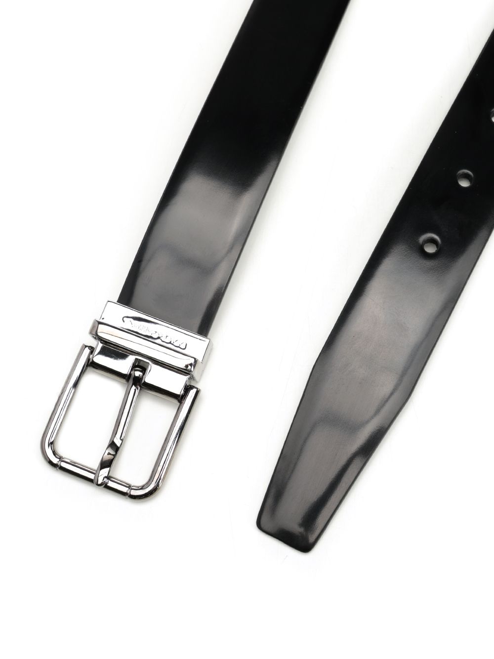 Dolce & Gabbana Polished Brushed Leather Belt Cinture - Nero | 03447d66dca5407422d3f0a9ba94ca4ae4501f35