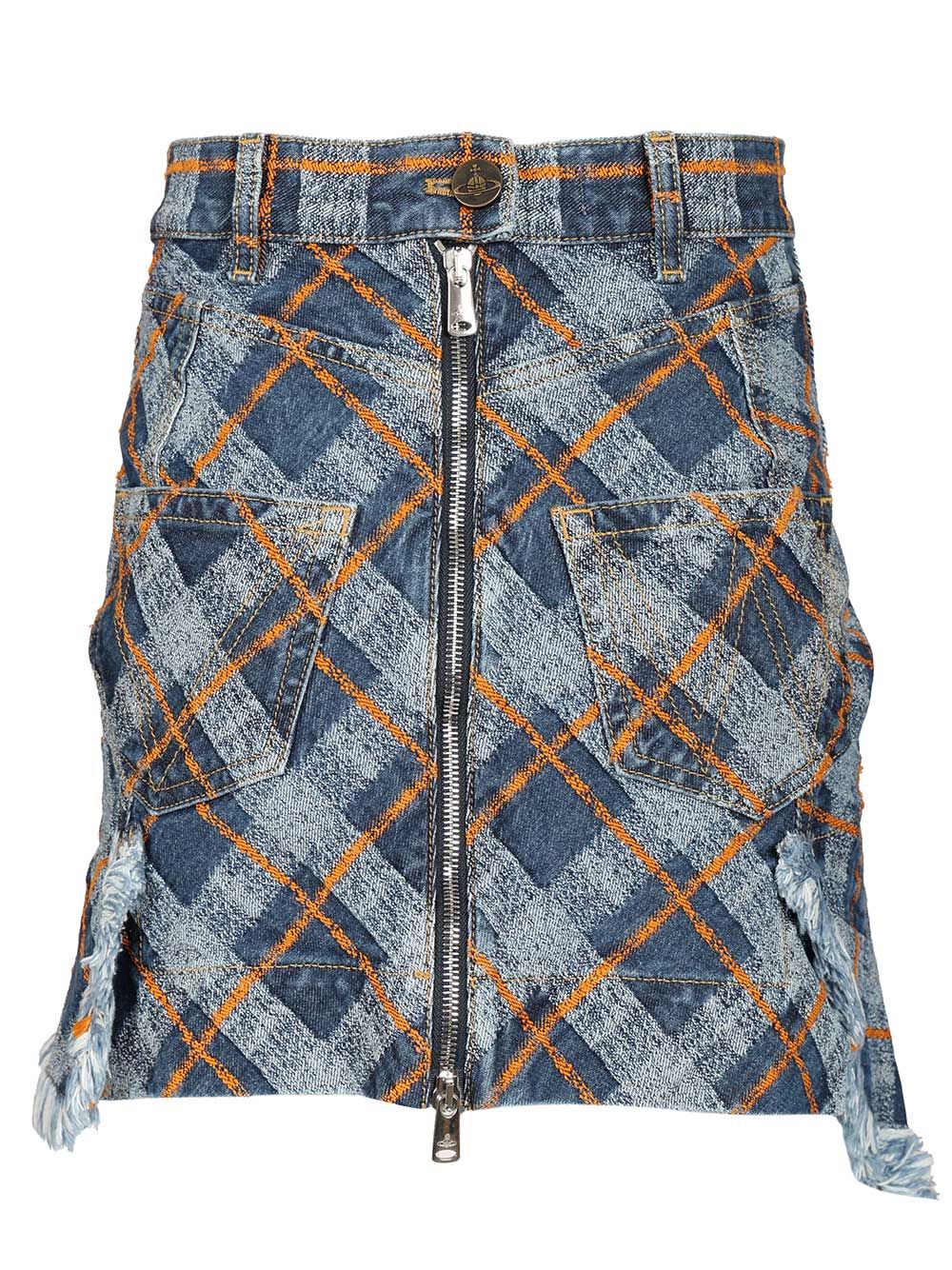 Vivienne Westwood Sailor Gonne - Blu | 83e35fd4d6a5530de4233879b43996674411d457