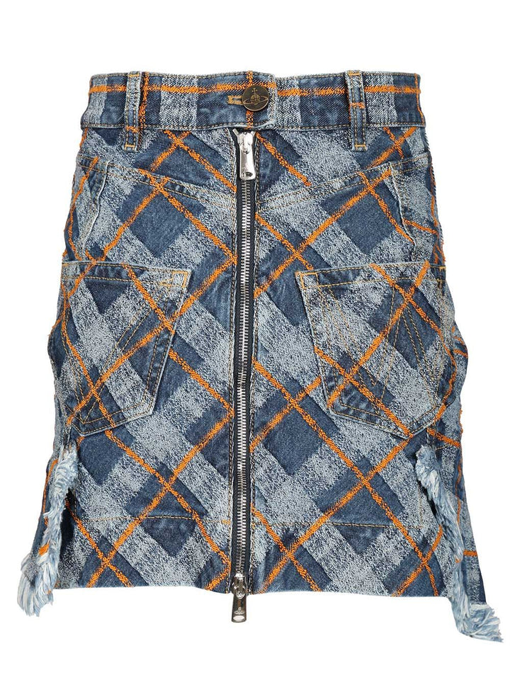 Vivienne Westwood Sailor Gonne - Blu | 83e35fd4d6a5530de4233879b43996674411d457