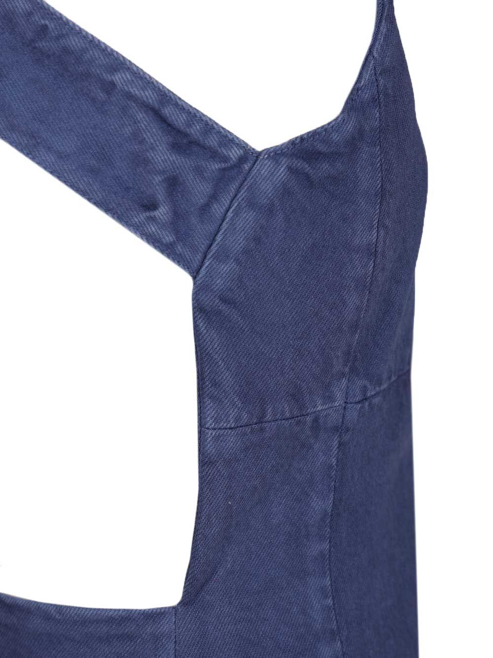 Miu Miu Gabardine Mini Dress Abiti - Blu | 8f84a97c2afd18e7e270af3f8c5966779bfab55b
