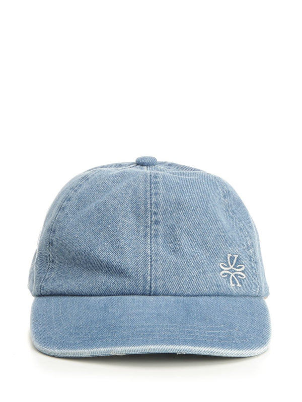 Denim Baseball Cap Cappelli Light Blue