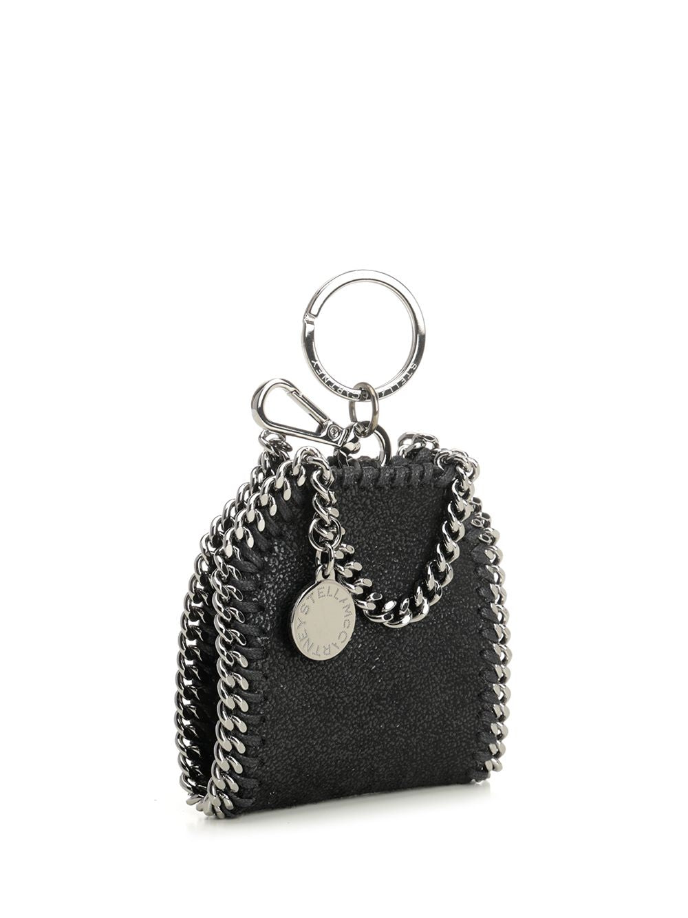 Stella Mccartney Falabella Airpods Case Keychain Small leather goods - Nero | 3e81d554deed754ef85e574715e2ecb7991b1b0d
