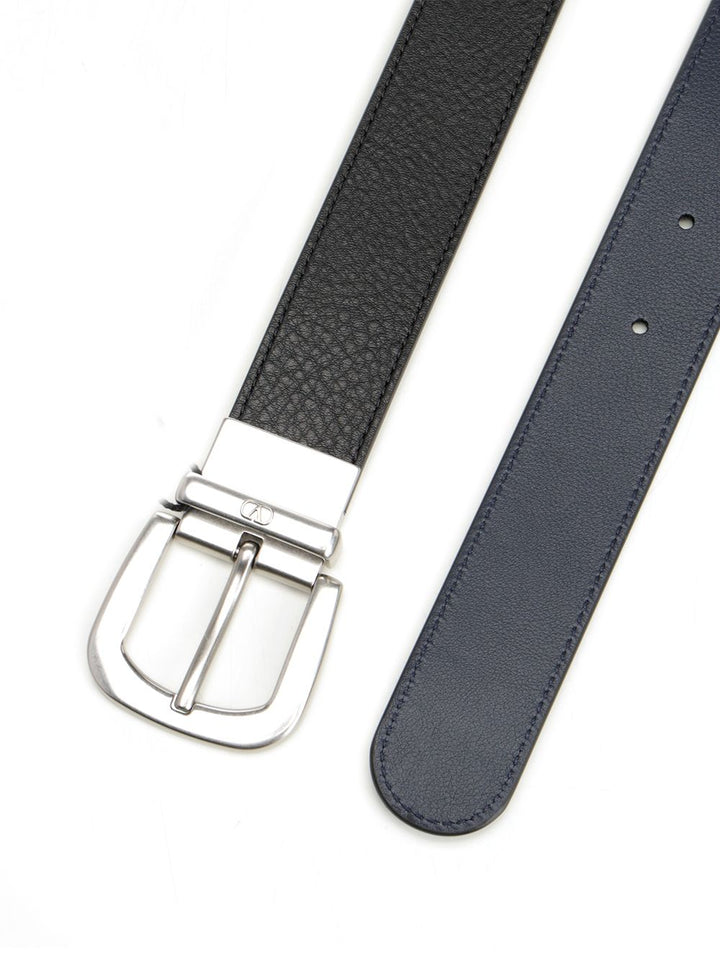 Valentino Garavani Belt With Reversible Buckle Cinture - Nero | 461f6f386a01e61bff0daaaf98d95a51c54a6e70