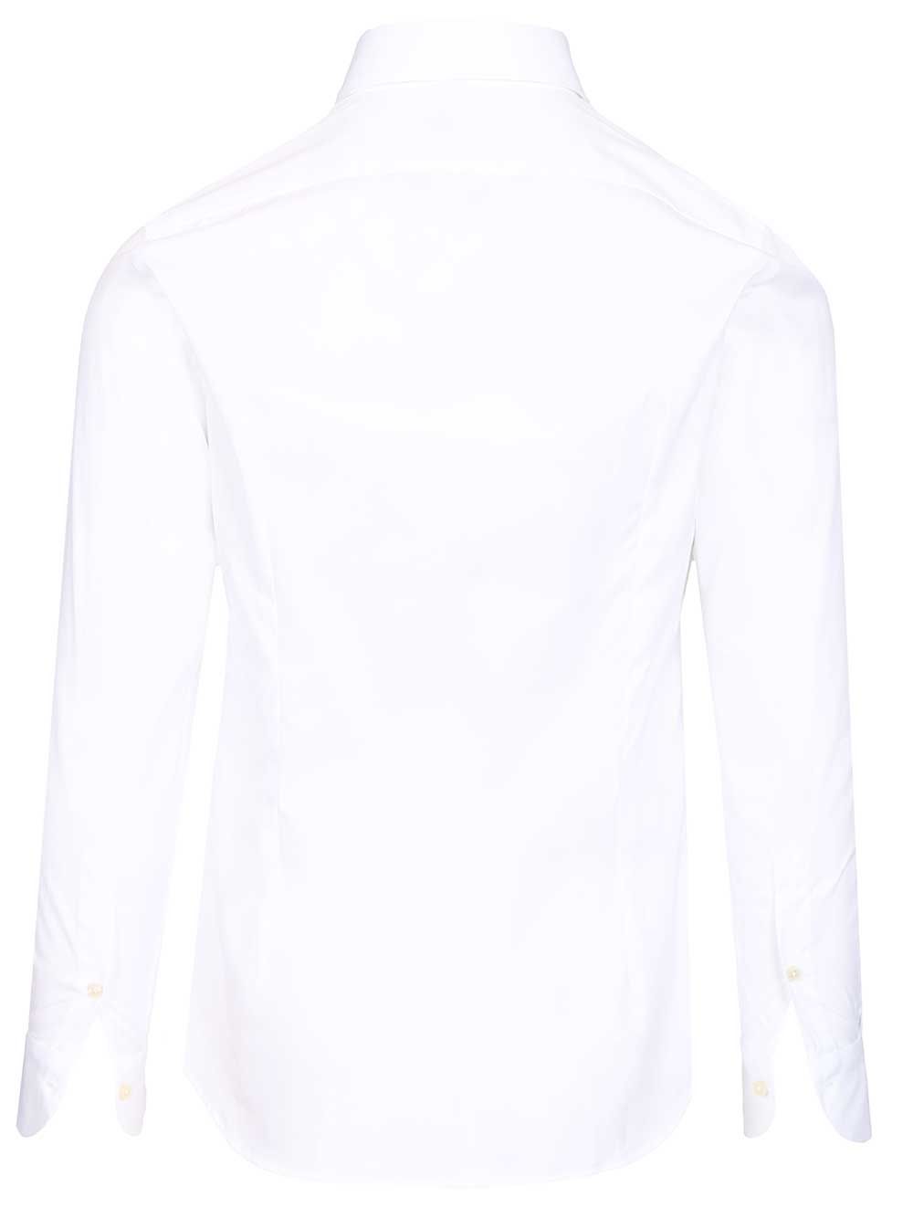 Al Duca D'Aosta Camicia 100 Cotone Shirts - Bianco | 8d7b44f1c6bf9d809bbbc169d3bbb2b00e721154