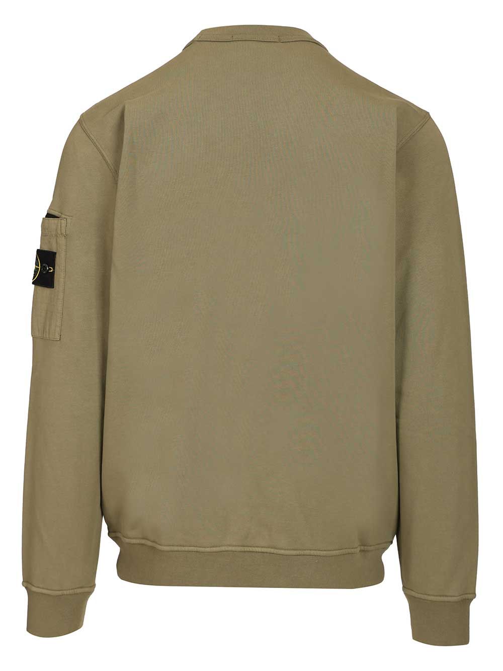 Stone Island Crewneck Sweatshirt Sweatshirts - Verde | 588b6f131b2e7c235a1cd9b4eff548ff5cd8a15c