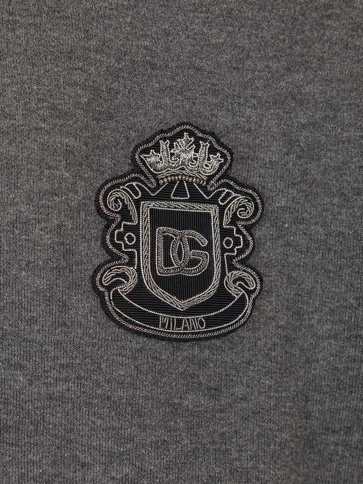 Dolce & Gabbana Hooded Sweatshirt Sweatshirts - Grey | 6dd734a977328909e407391726656b405806b7c7