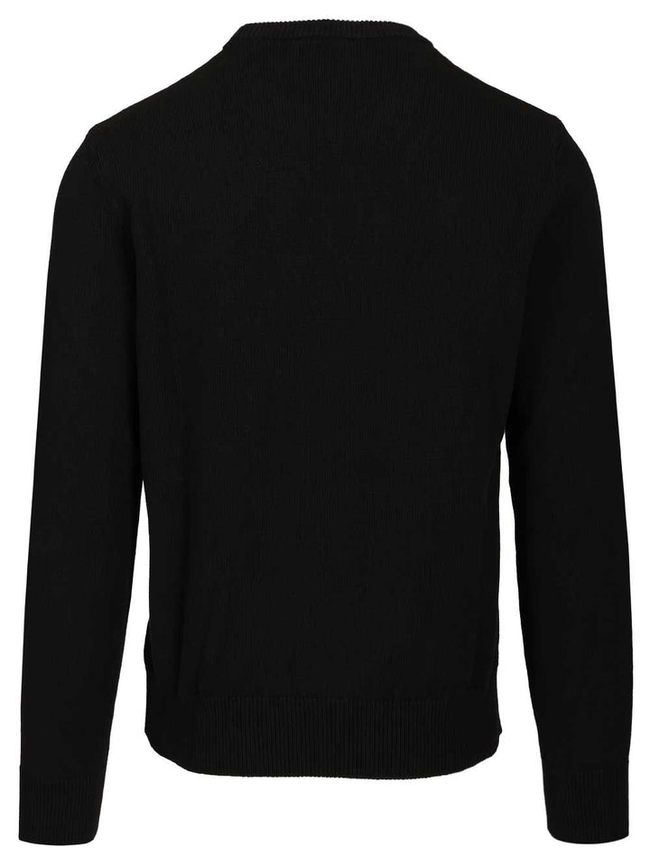 Emporio Armani Cotton Sweater Knitwear - Nero | 73091d5ee821015007a622fd3a0f2d13d27d5e6e