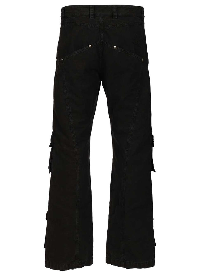 Off-White Multipocket Cargo Jeans Trousers - Nero | aee46fdce0f829e58806bade904c37754da14c8a