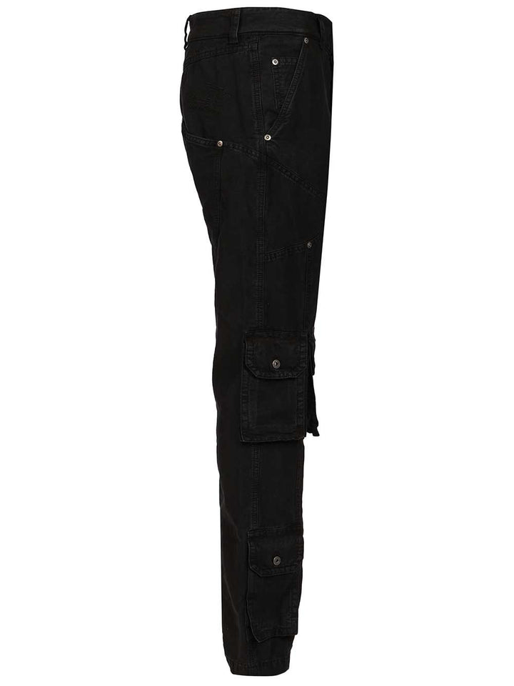 Off-White Multipocket Cargo Jeans Trousers - Nero | 399558421964746f3679930fd5264617ad80f9db