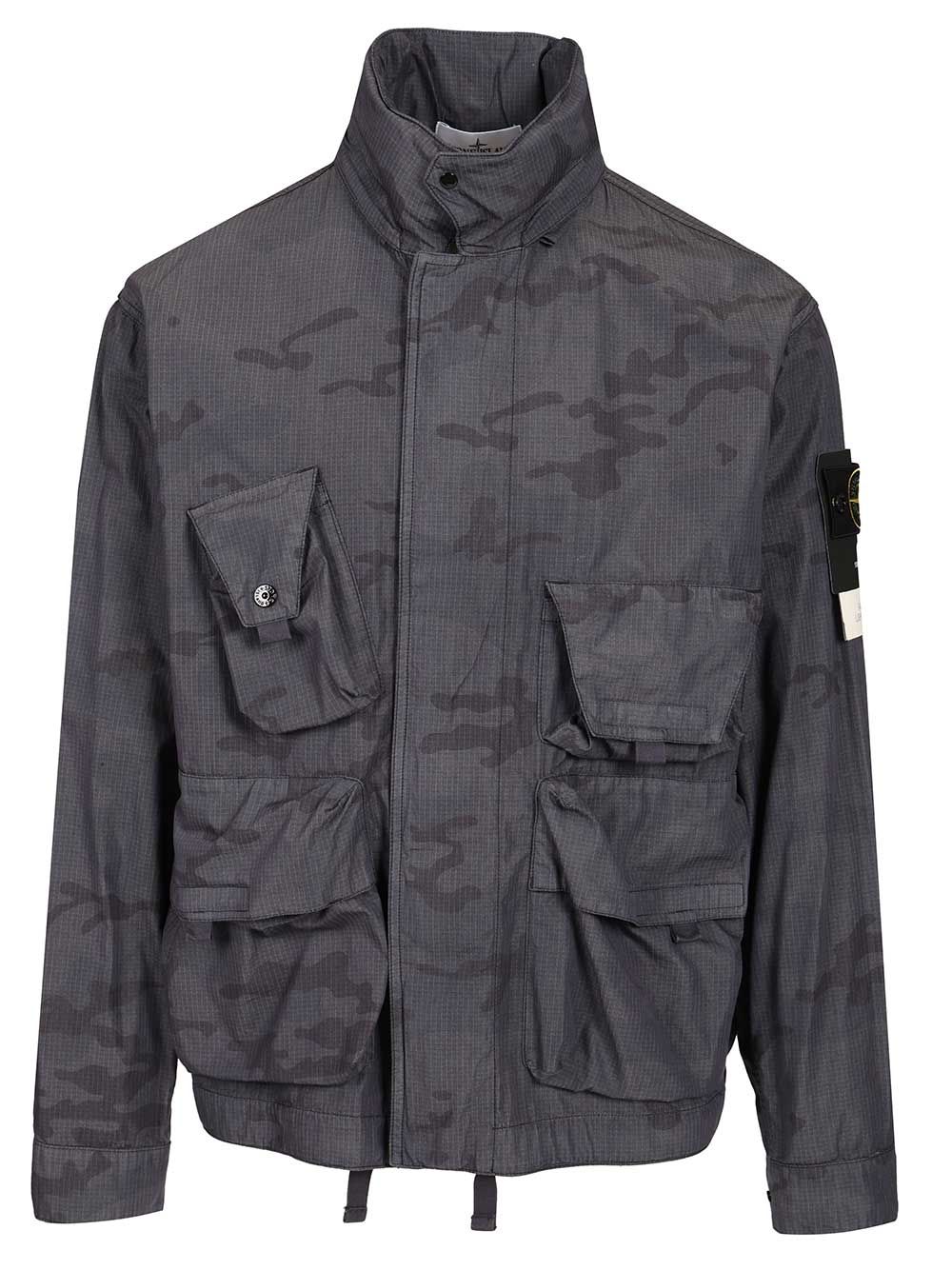 Stone Island Field Jacket Giacche - Blu | 70f5be584417b4202f6f00f3a8342e93db59815c