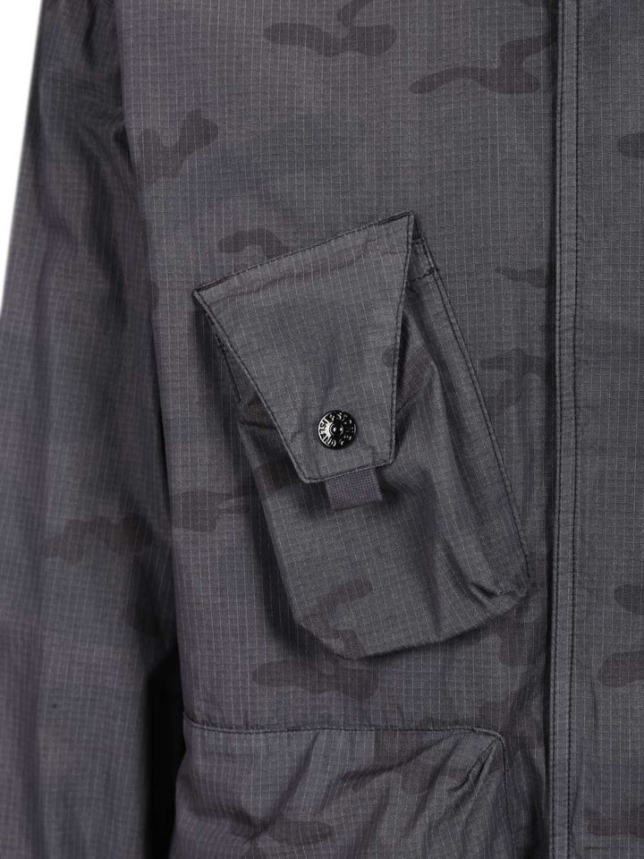 Stone Island Field Jacket Giacche - Blu | 450dd1be9592b0c4ed6625445b5ee0bf81853bed