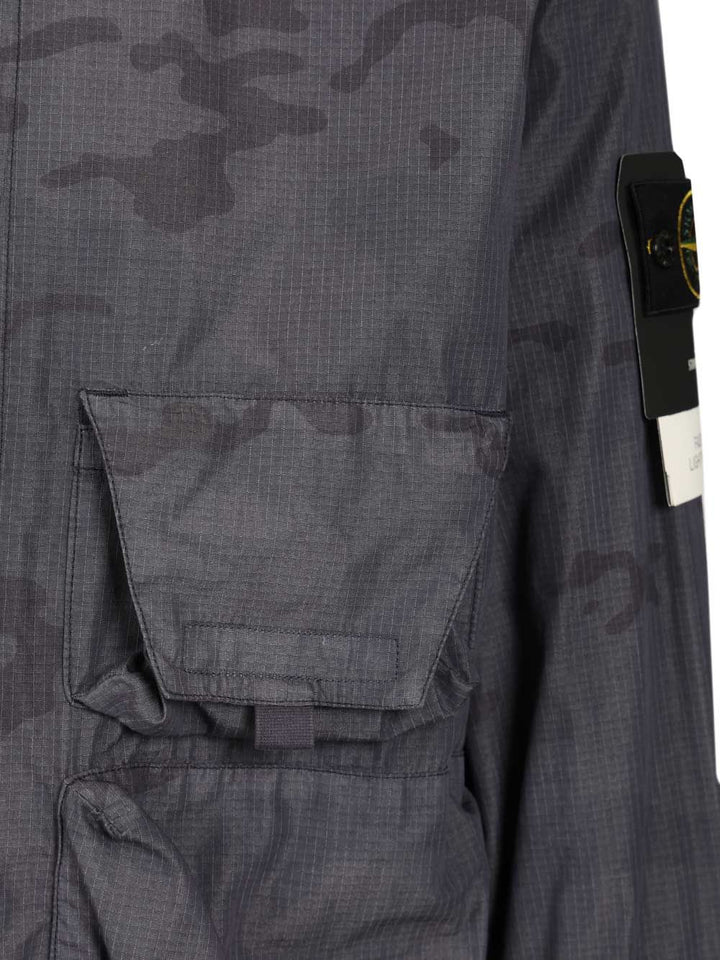 Stone Island Field Jacket Giacche - Blu | 27f23f4738f78c023769a607594d0d0846361589