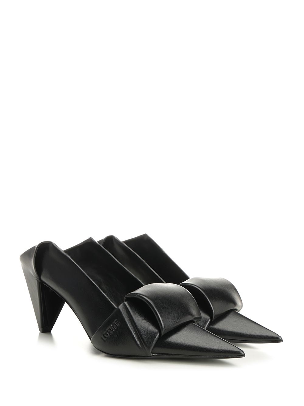 Loewe Origami Flap Back Pump 70 Decollete - Nero | 5ea12b05aa032b18bf429086926c947e6b83f54d