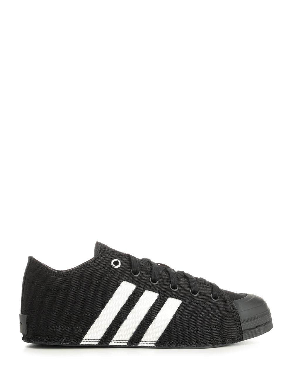 Adidas Y-3 Y-3 Nizza Lo Black/Black/Owhite Sneakers - Nero | d3f02772dc9f91c1120f796ad1fff0b5118141ff