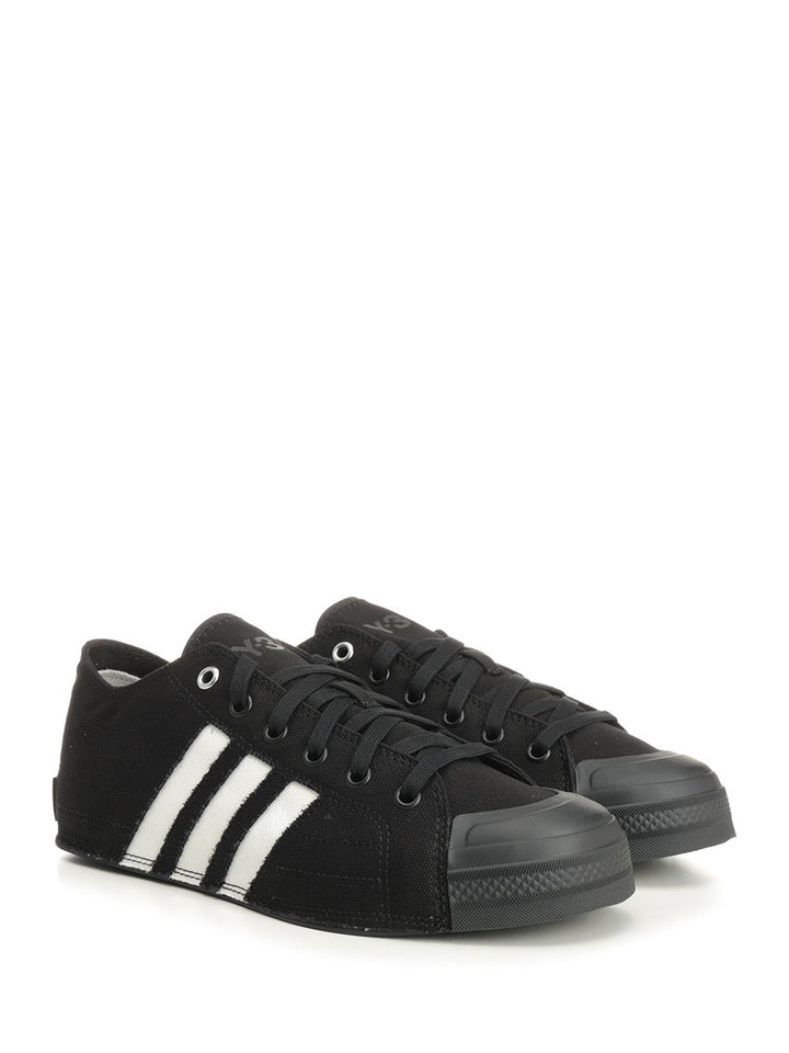 Adidas Y-3 Y-3 Nizza Lo Black/Black/Owhite Sneakers - Nero | 1c9c7a5608b441620b3f32b1454df342d2dca0f9