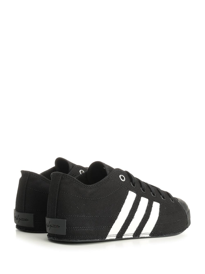 Adidas Y-3 Y-3 Nizza Lo Black/Black/Owhite Sneakers - Nero | c3d8ee0b1780531041da2df2967e9835b06eb9b7