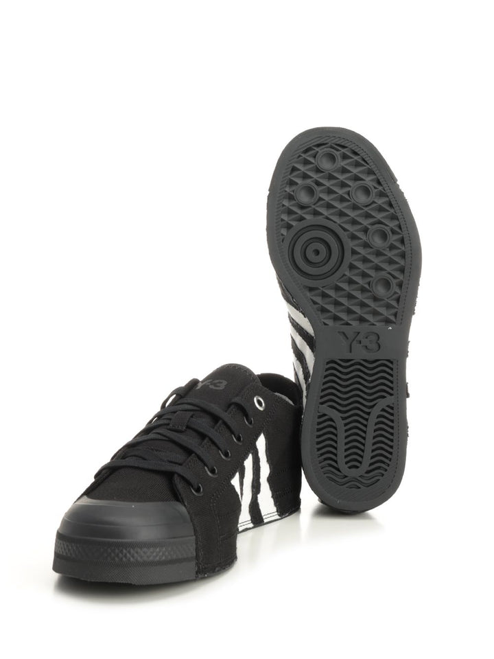 Adidas Y-3 Y-3 Nizza Lo Black/Black/Owhite Sneakers - Nero | dea72e24e4f0c27eb718e561526d4c61507a096b