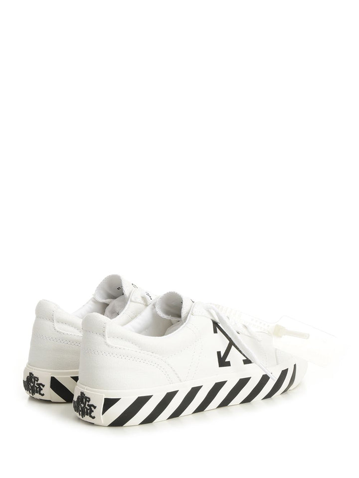 Off-White Vulc Undercut White - Black Sneakers - Bianco | 94db3474b4d0e70ac93017112d7eaf75dfed6946