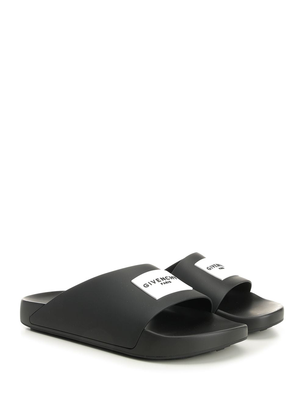 Givenchy Slides Made Of Rubber Scarpe basse - Nero | 53bb50df1a32fc271b09aa4109367b32ea0cf340