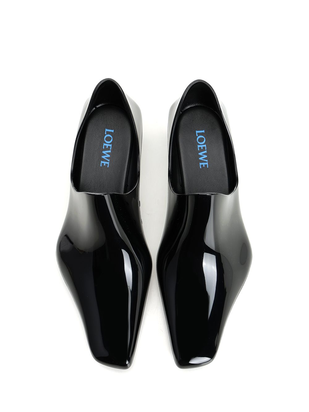 Loewe Emily Aqua Bootie 45 In Rubber With Multicolor Socks Decollete - Nero | 7ec8e7d6500d43b94e2564a02979d26c8f526c06