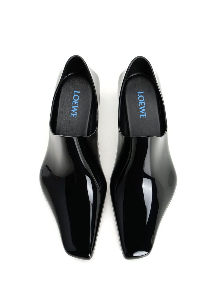 Loewe Emily Aqua Bootie 45 In Rubber With Multicolor Socks Decollete - Nero | 7ec8e7d6500d43b94e2564a02979d26c8f526c06