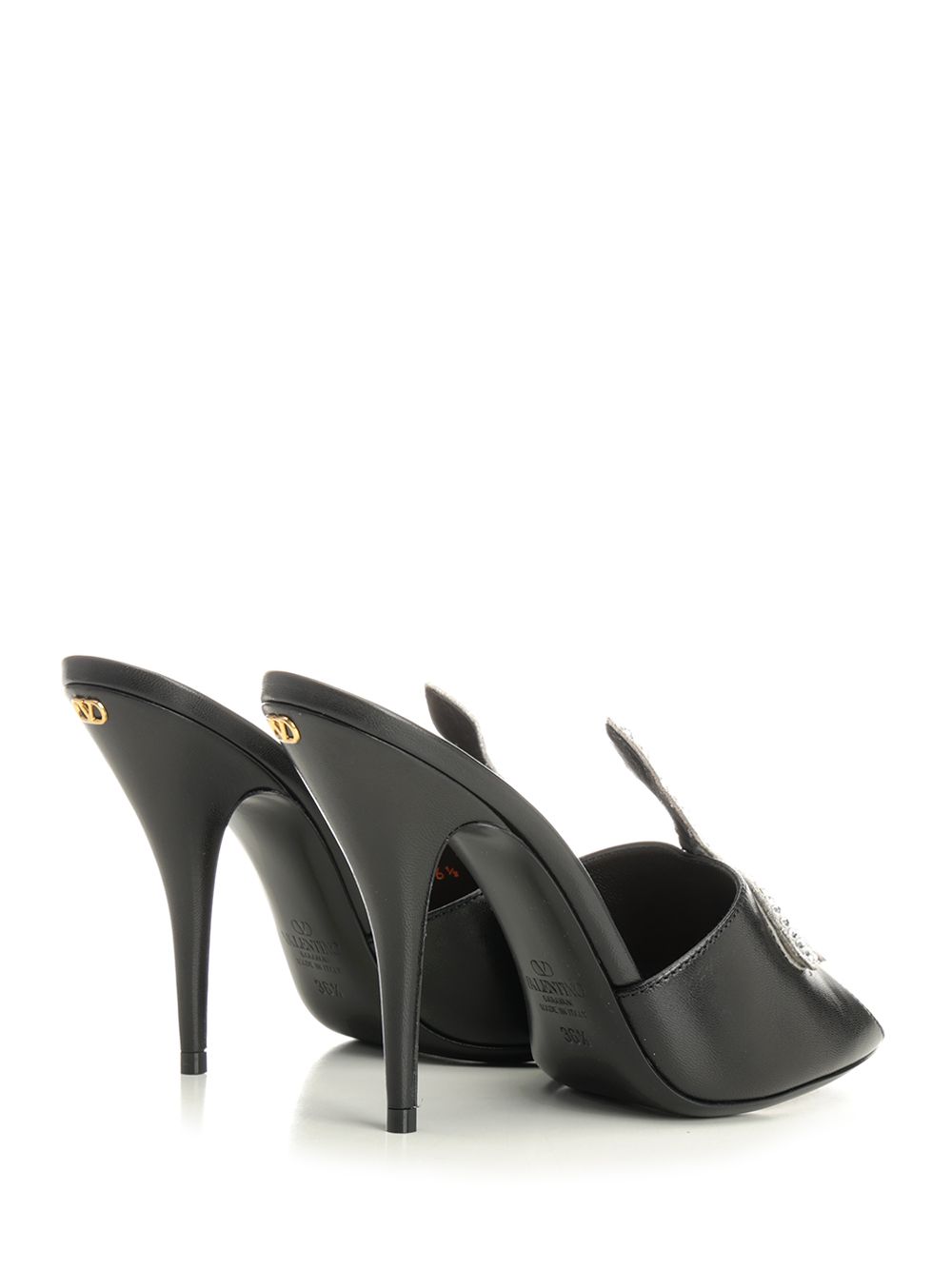 Valentino Garavani Vg Coeur Vipère Slide T.105 Sandali - Nero | 0b78d36a02dab841bfe906bb96efda9be5d187bd