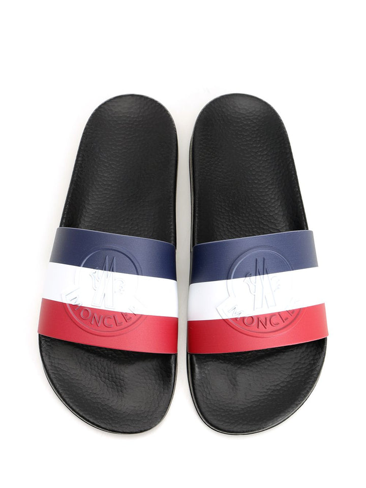 Moncler Basile Slides Shoes Scarpe basse - Nero | 3b4f188e575b55279a2b4d1ab647abc3760ca988