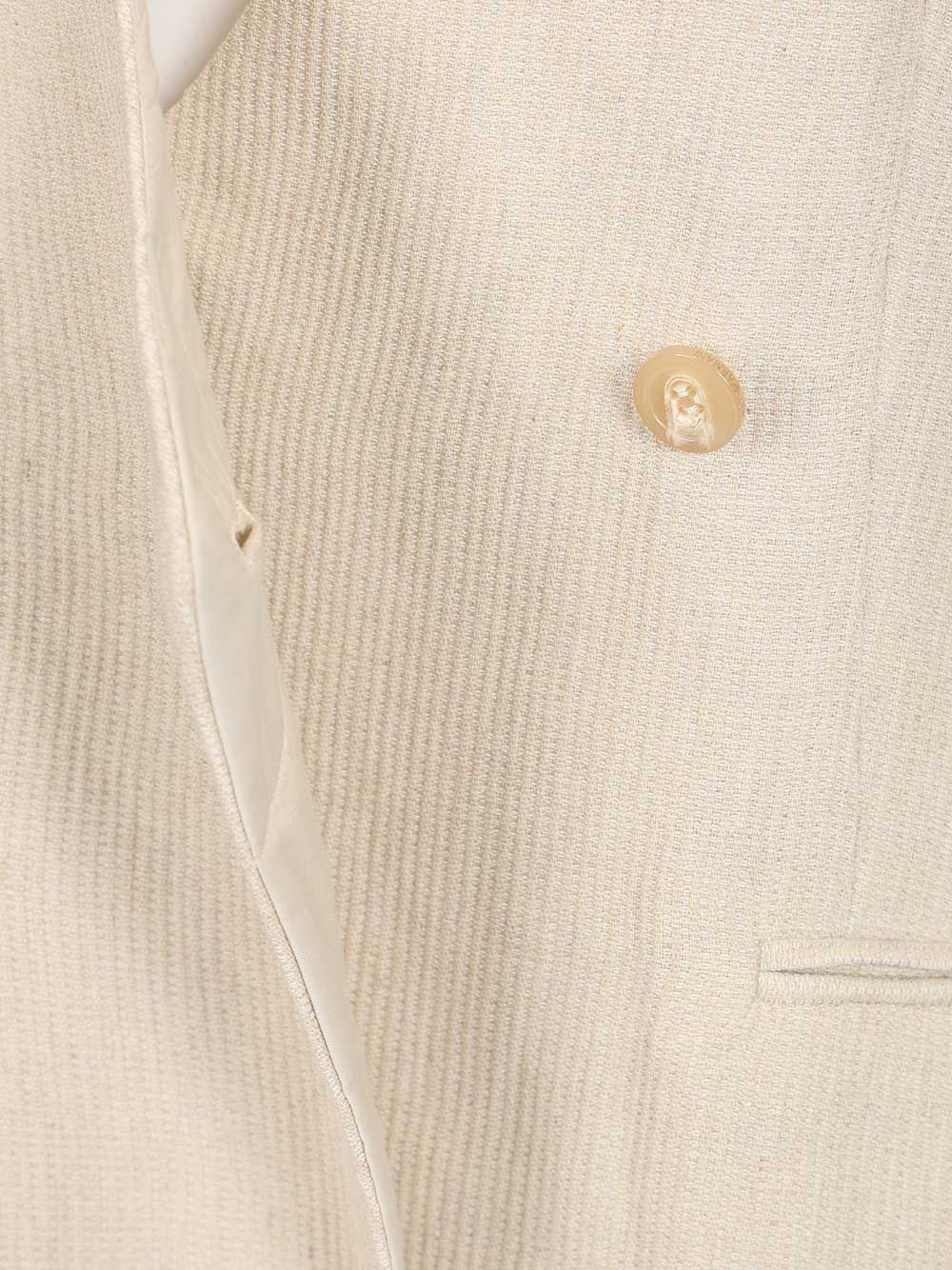 Emporio Armani Linen Blend Blazer Giacche - Beige | d311f121459ce0cc2762e3b1baeb1133c046593d