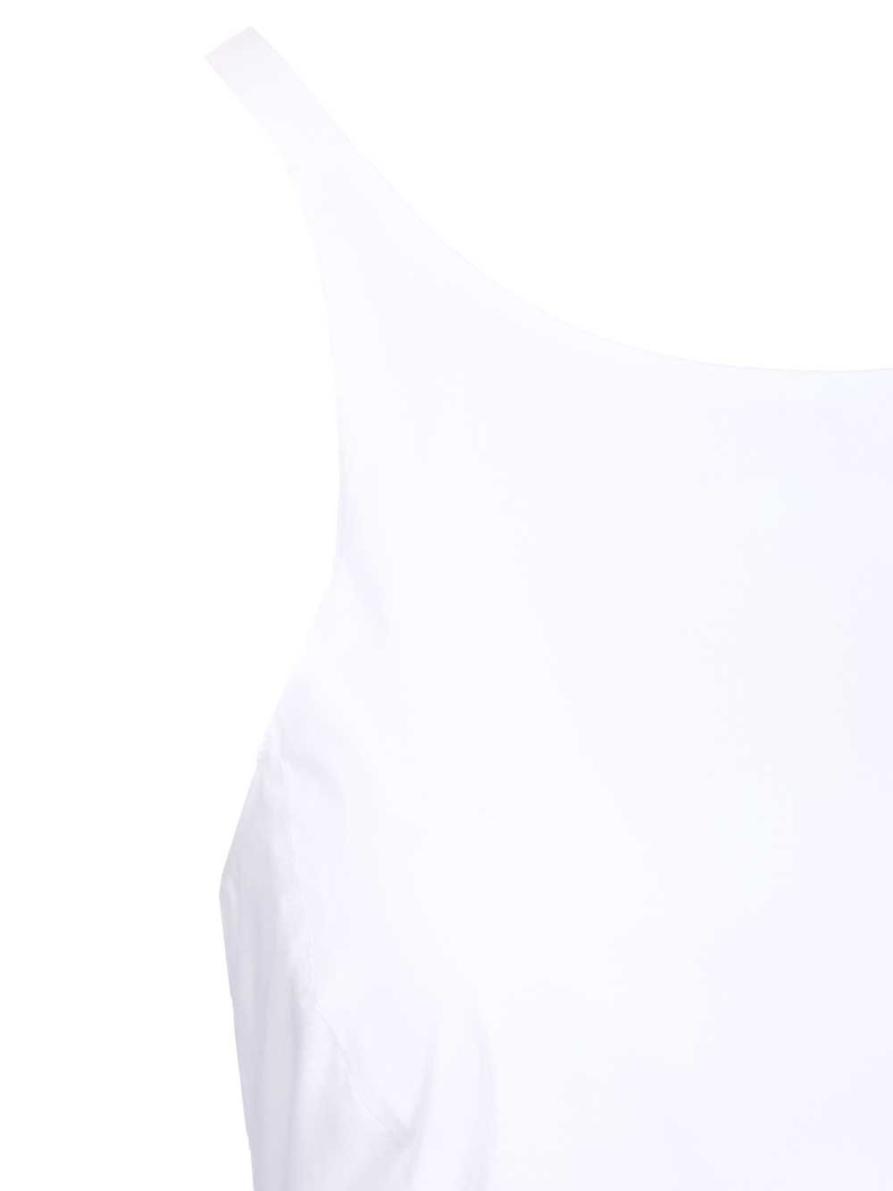 Emporio Armani Long Poplin Dress Abiti - Bianco | 0bdcdf3bf66ed3d3ba9b7062176d69dac44e6e0b