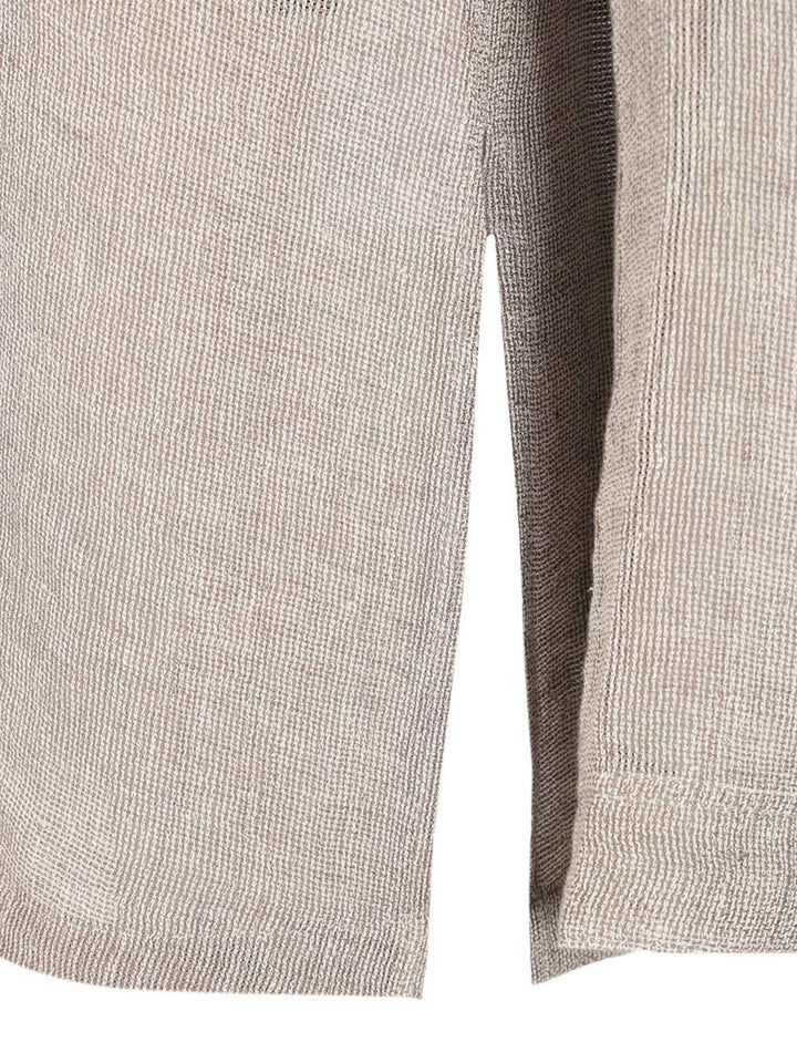 Emporio Armani Linen Gauze Shirt Jacket Giacche - Grey | e0c7338efafdcf49c216cf23045cfa3fb5a817d9