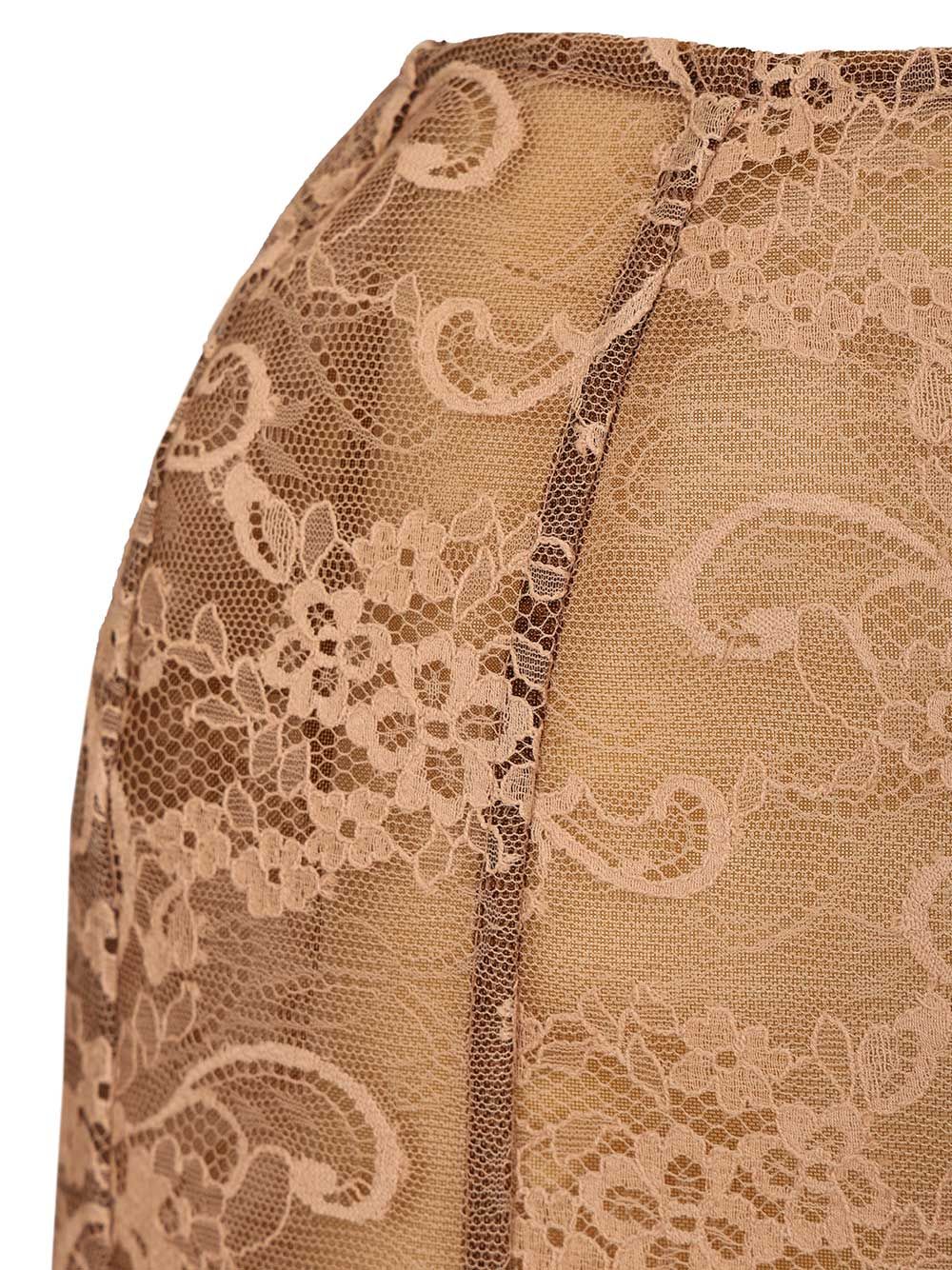 Acne Studios Lace Midi Skirt Gonne - Rose | c96bfe7cfb1765c3646adeb856a5f49ce02844f2