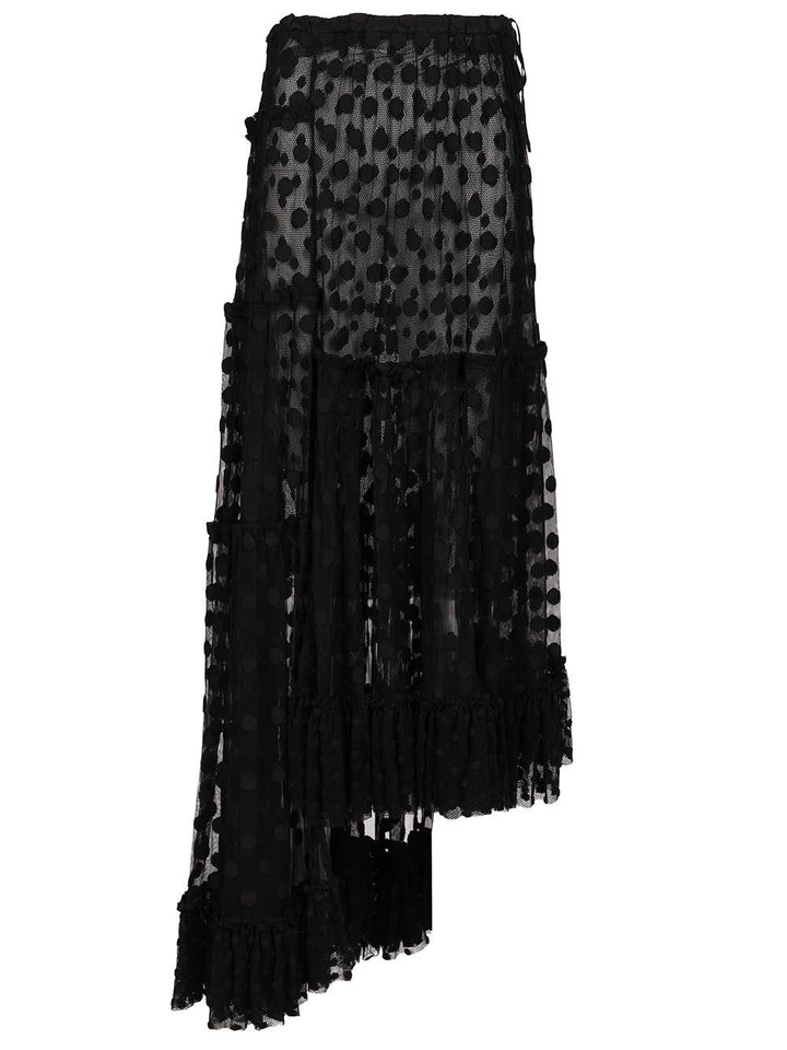 Dries Van Noten Sunia Long Skirt Gonne - Nero | adeeab4ea83a4f8dfe77f2a637b2d4dcc7022f72