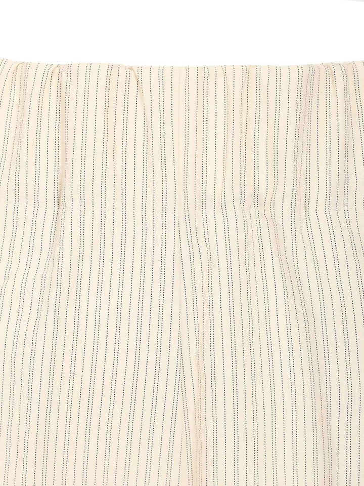 Dries Van Noten Striped Trousers - Bianco | 5f0bd2631de9b7006814563432b3b465975b6169