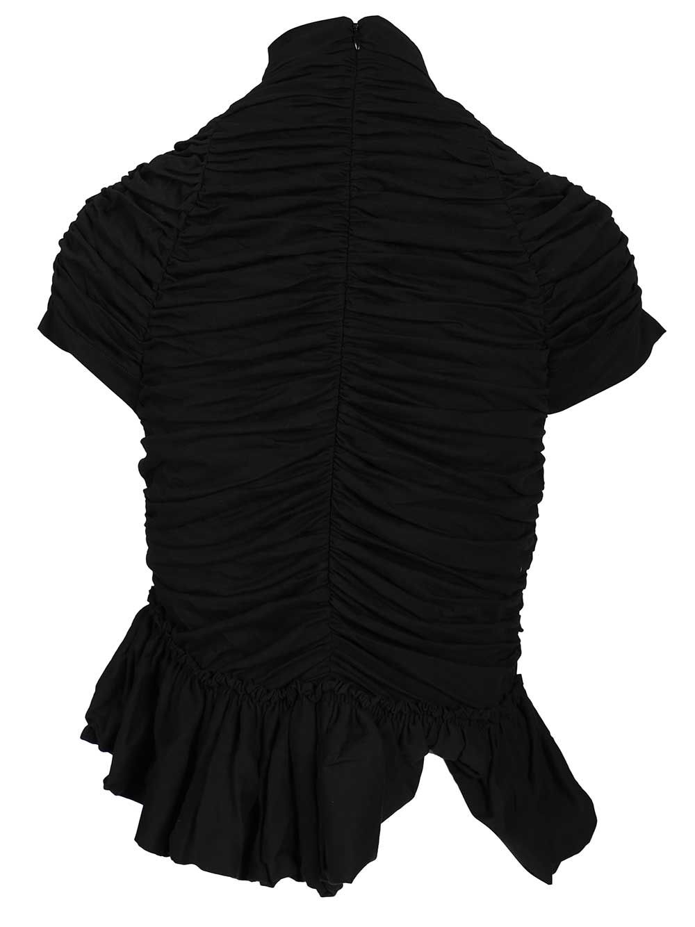 Dries Van Noten Top Huichi In Jersey Top - Nero | 551e3881832f75289fa7b7249fc57f76a99a74b9