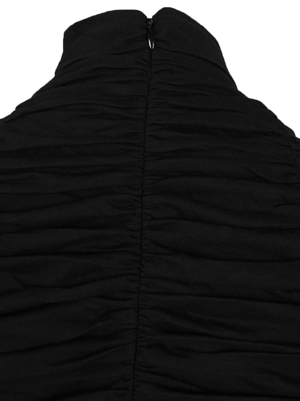 Dries Van Noten Top Huichi In Jersey Top - Nero | 484e31ef3b9c1fd4a5548ae6628df1971d457432