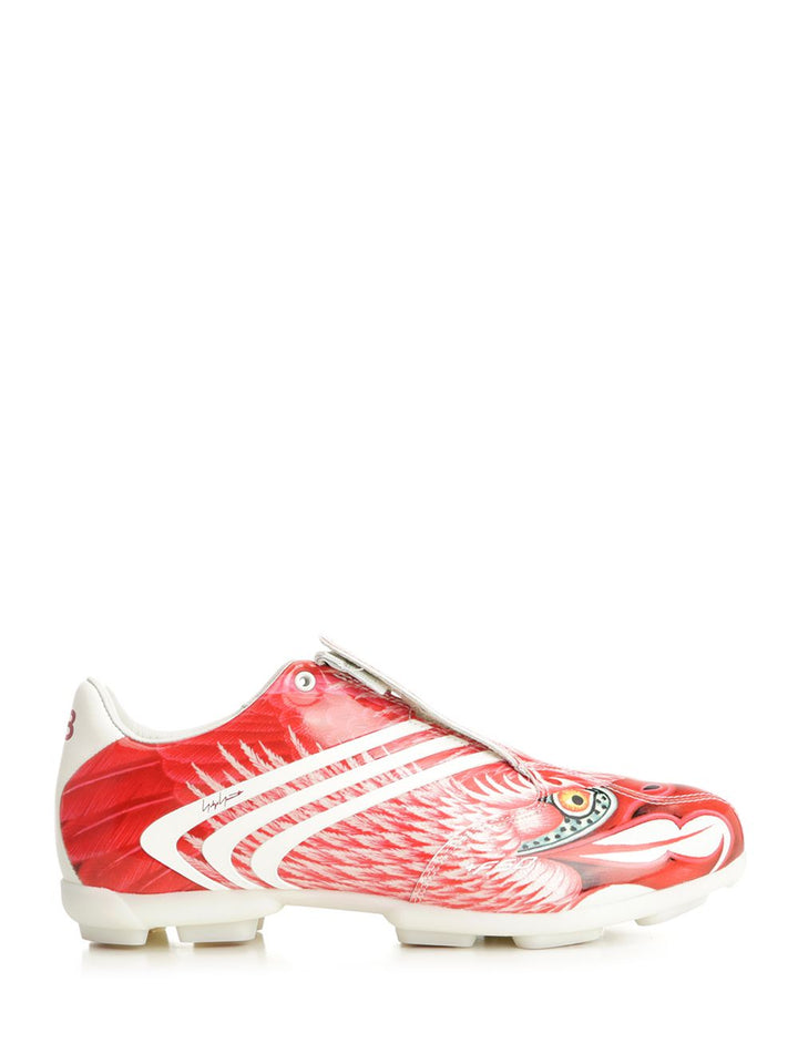 Adidas Y-3 Y-3 F50 Beast Owhite/Owhite/Actmar Eagle Red Sneakers - Rosso | 4577ee0b4089ac08d4c455406fc5b7b9cd3ea99e