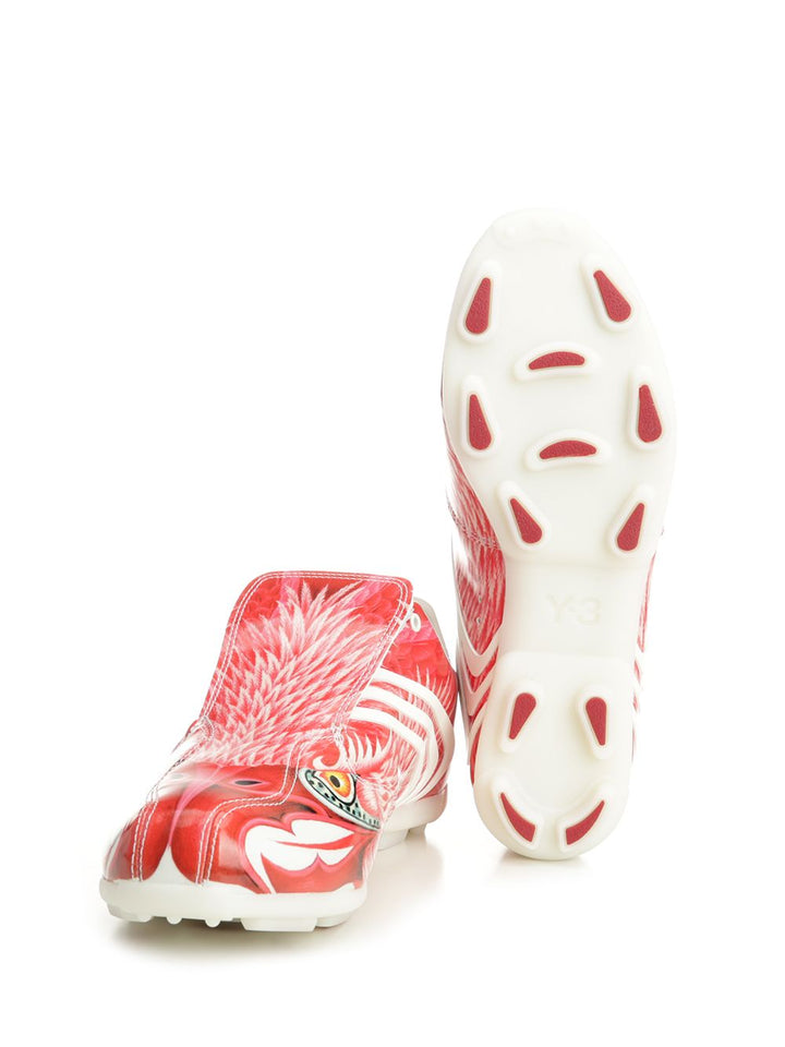 Adidas Y-3 Y-3 F50 Beast Owhite/Owhite/Actmar Eagle Red Sneakers - Rosso | a47d4a9a8594fda320b5c7512586897eeabc5527