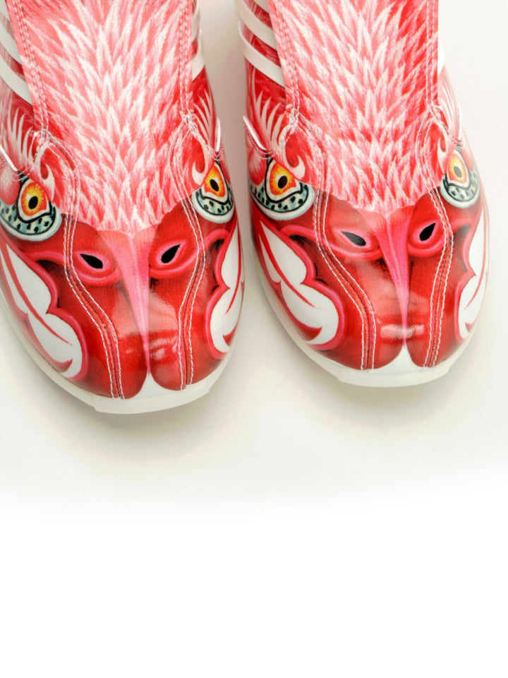 Adidas Y-3 Y-3 F50 Beast Owhite/Owhite/Actmar Eagle Red Sneakers - Rosso | 486b433d3875ebfbc8ffa13d514cb8f8dec98f4c