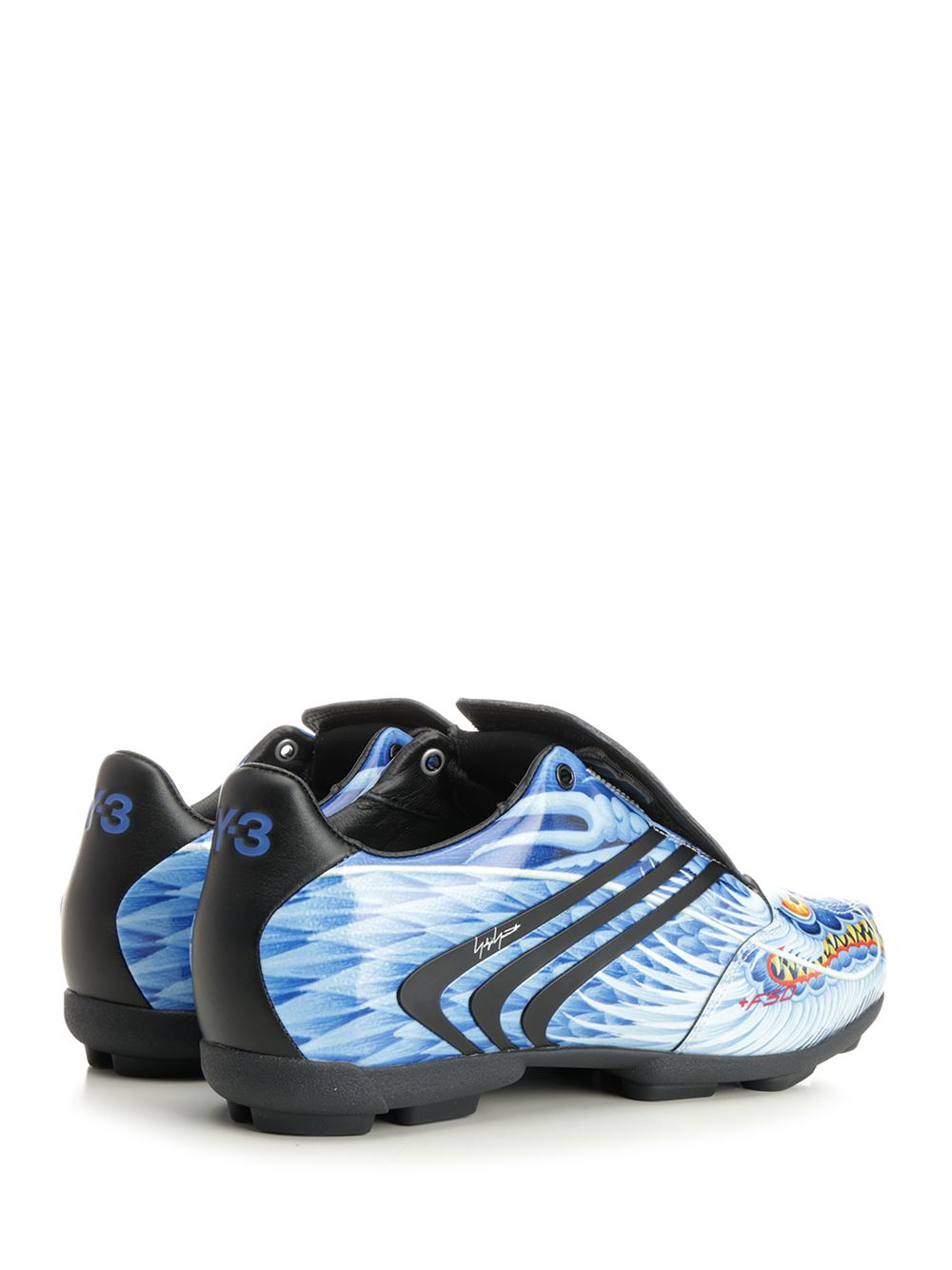 Adidas Y-3 Y-3 F50 Beast Black/Black/Croyal Dragon Blue Sneakers - Blu | 73fa7e8a68afbc169bd2a3a8950a74ac30b3e472