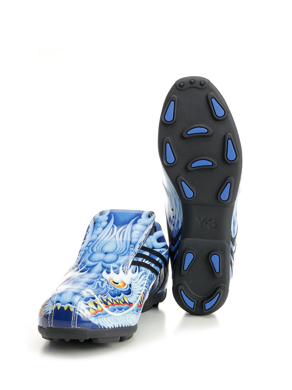 Adidas Y-3 Y-3 F50 Beast Black/Black/Croyal Dragon Blue Sneakers - Blu | 8279cc593a8bde6deda57c3c04d745f3ebe71ab8