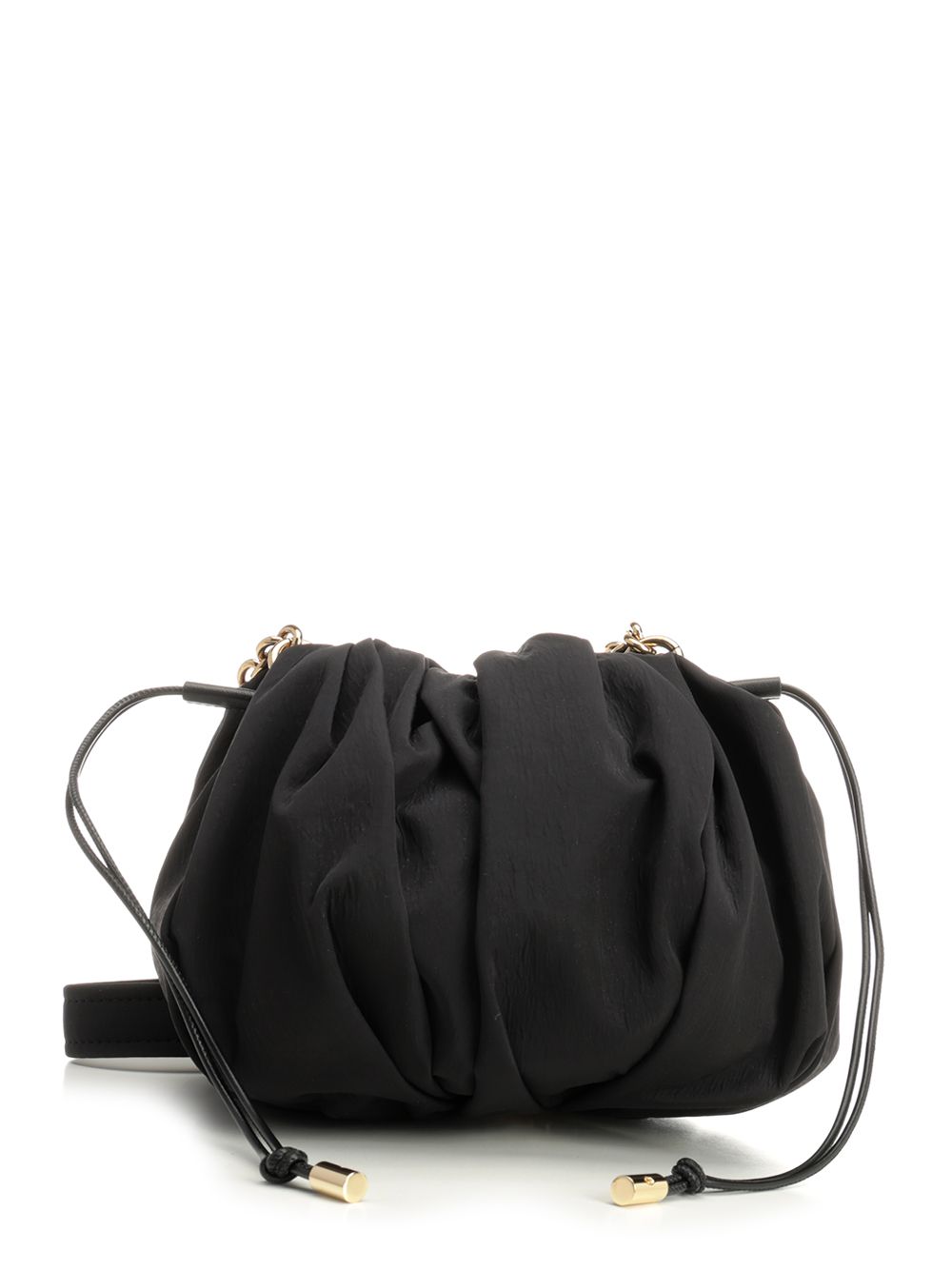Chloe' S765 - Chloé Plissé Crossbody Bags - Nero | f839b10909ad83047feb14a1c1230b04a9f771d2