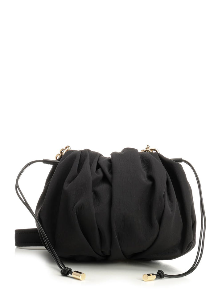 Chloe' S765 - Chloé Plissé Crossbody Bags - Nero | f839b10909ad83047feb14a1c1230b04a9f771d2
