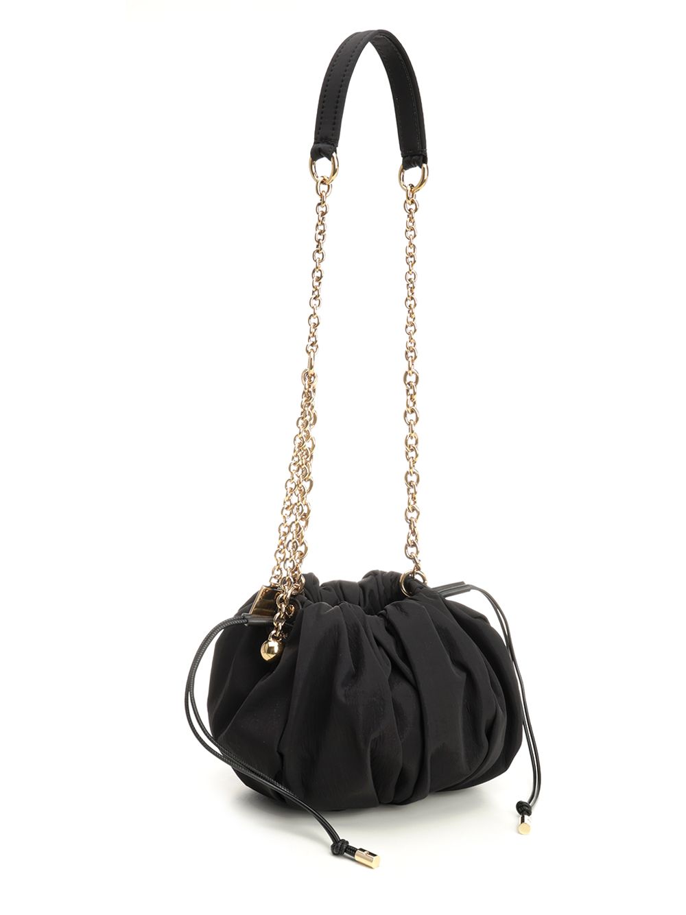Chloe' S765 - Chloé Plissé Crossbody Bags - Nero | 112a0a86ba1bc7b112789b24da0d0f179df2537a