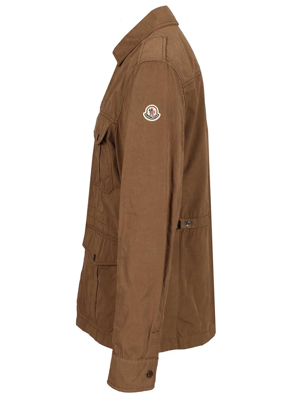 Moncler Amnicon Field Jacket Giacche - Beige | 027ea9688733d2f5a3dd08903593183c004dfdbf