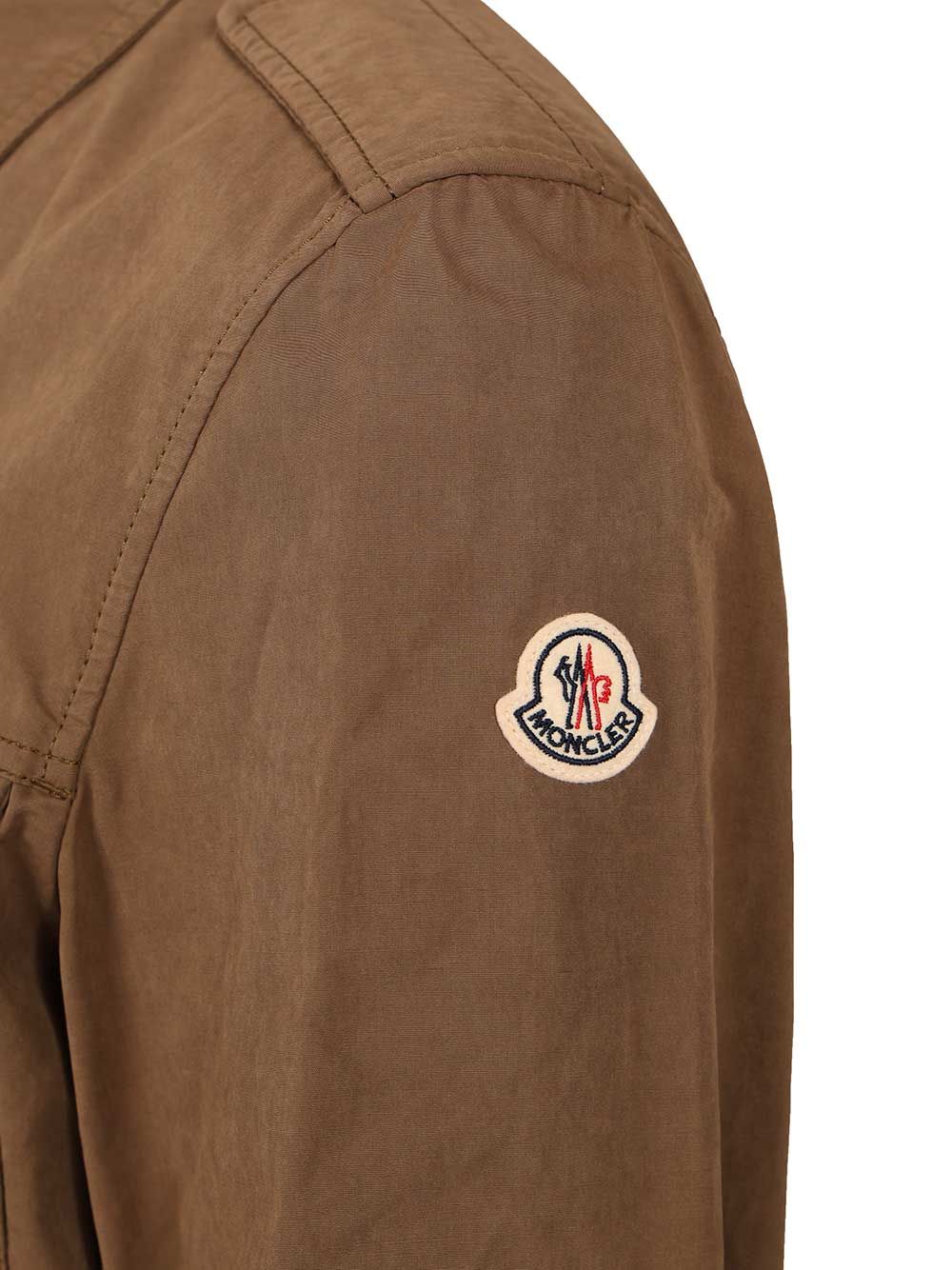 Moncler Amnicon Field Jacket Giacche - Beige | ab040f5eb122e769f82c41d1234f6ab1c618d0da